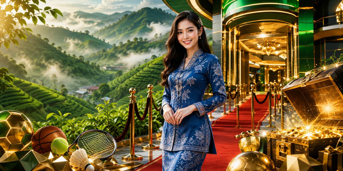 Pertaruhan kasino bergaya baju kurung Malaysia di meja roulette platform 731 dalam talian